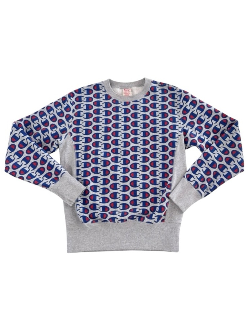 Champion All Over Logo Crewneck Sweatshirt